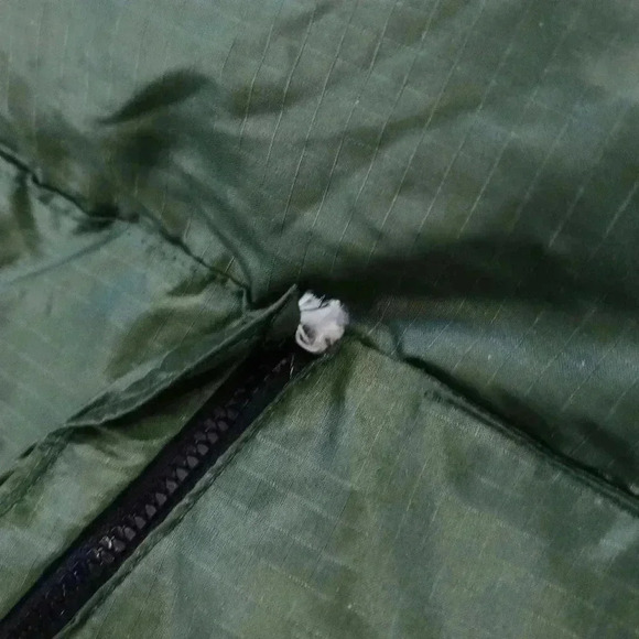 Frost Line Kit Mens Jacket Coat Size S   Boulder Colorado Emerald Green Down Fil - Picture 3 of 7